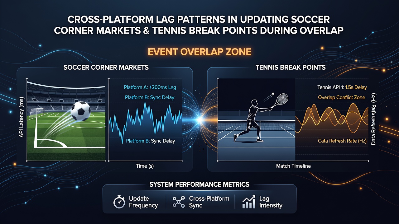 Chart comparing update intervals for corner and break-point markets across major betting platforms