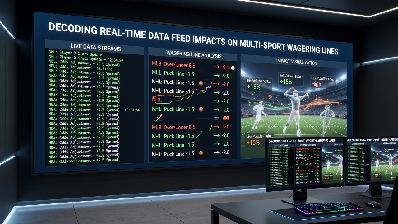 Operators reviewing live data dashboards for basketball, tennis and horse racing wagering adjustments