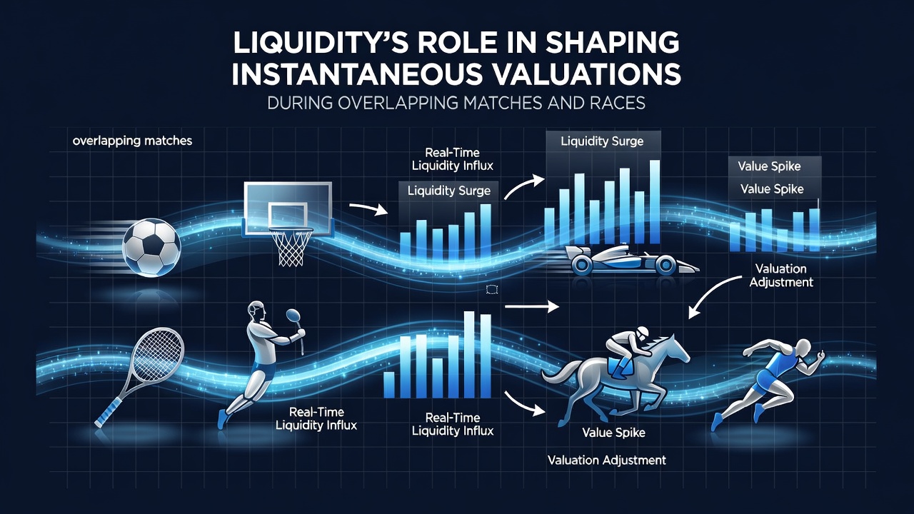 Liquidity flows shaping live betting valuations across concurrent sports events