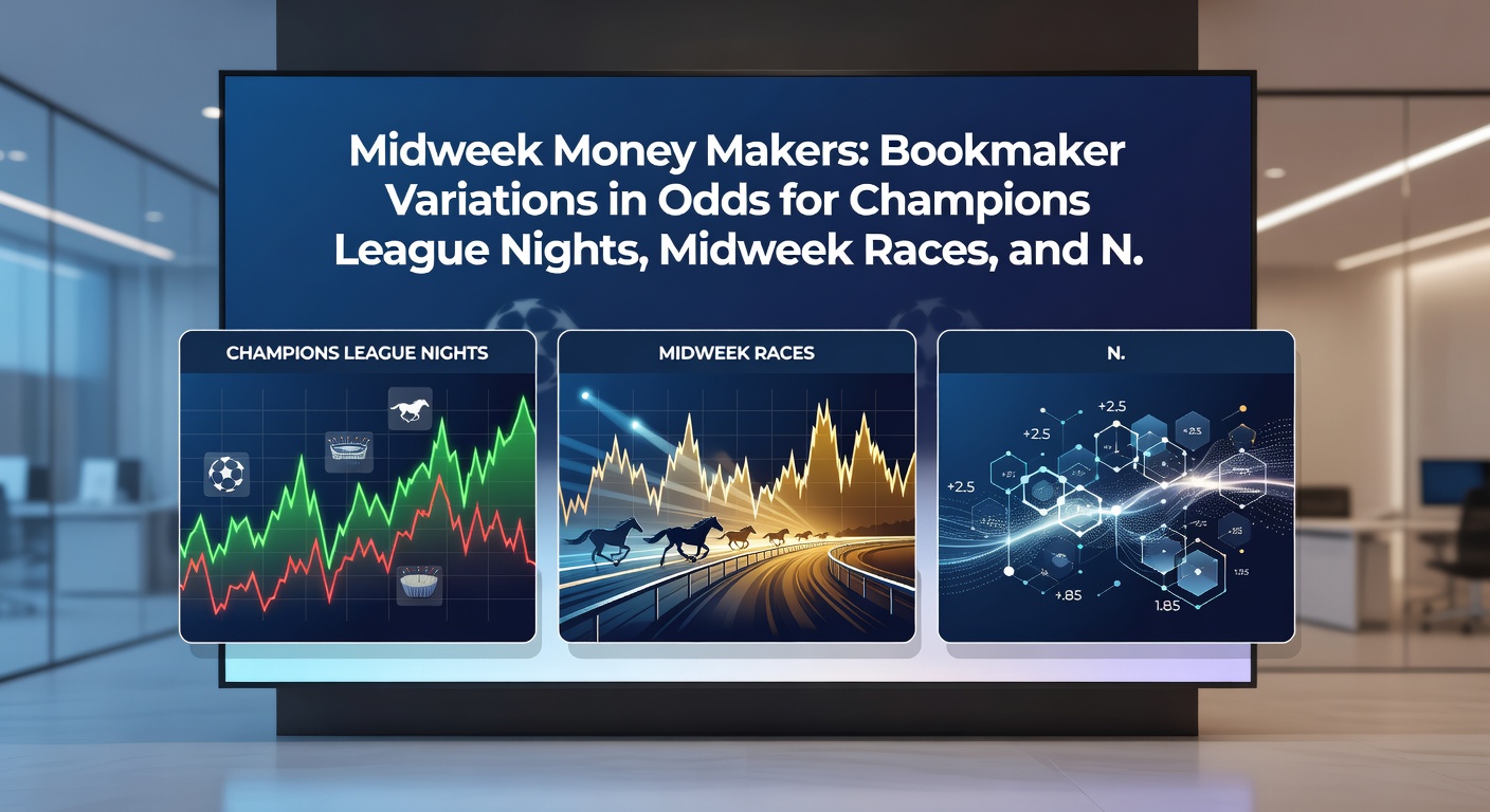 Close-up of horse racing tote board with fluctuating odds during a midweek all-weather meet, highlighting bookmaker differences