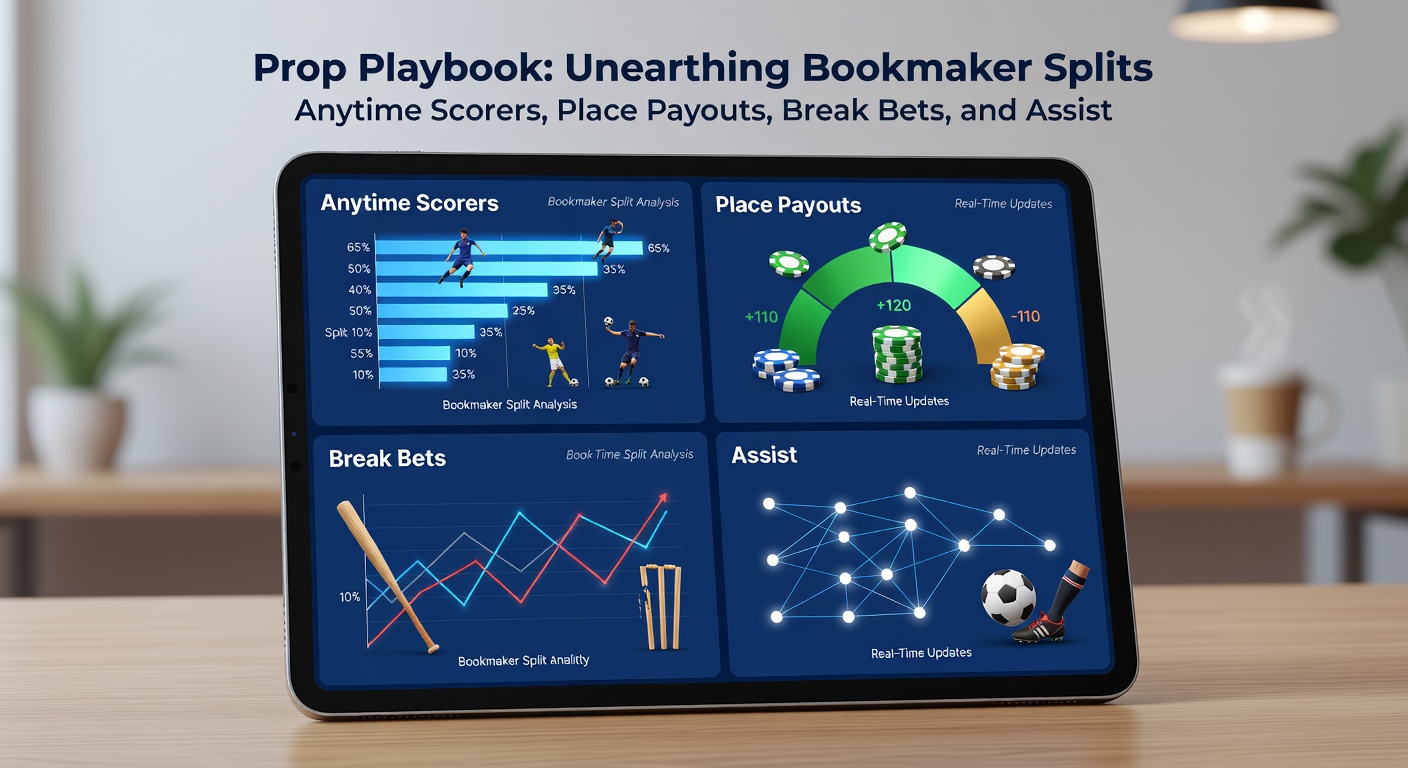 Graph illustrating bookmaker splits in horse racing place payouts and tennis break bet odds during major March events