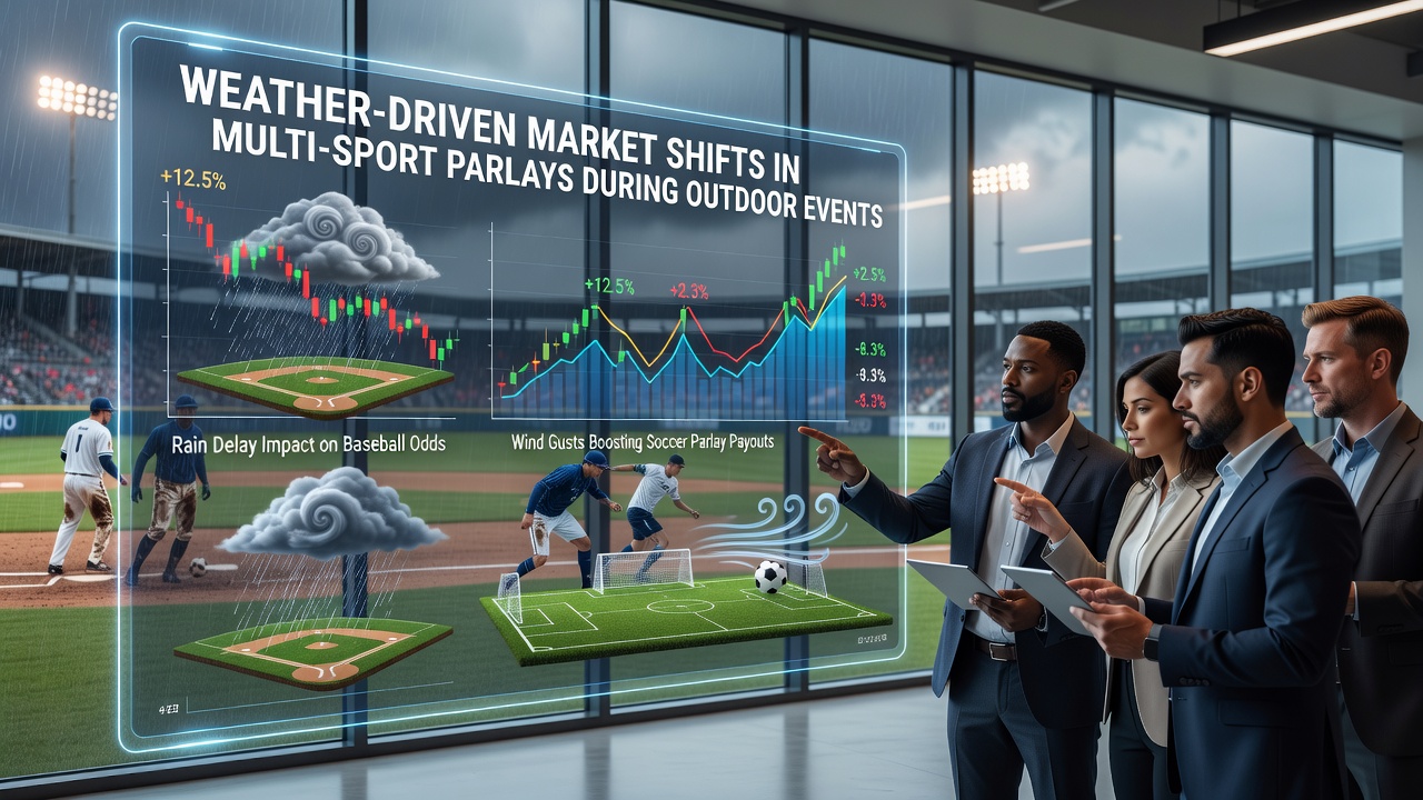 Weather patterns affecting outdoor sports events and betting markets